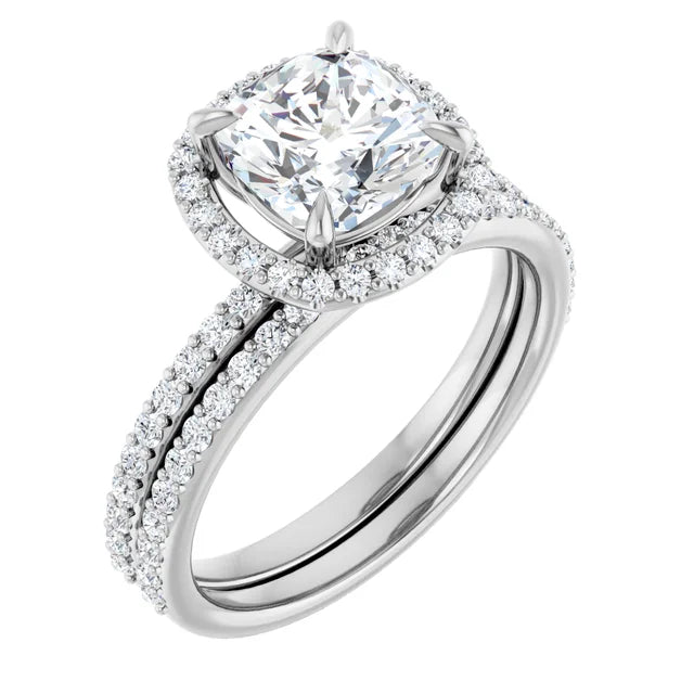 Halo Engagement Rings Hyattsville, MD | Metals & Diamonds Jewelers