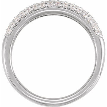 14K White