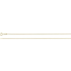 Sterling Silver 1 mm Wheat 7