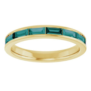 14K Gold Stackable Ring - Options Available