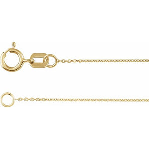 Diamond-Cut Cable Chain Bracelet in 14K Gold
