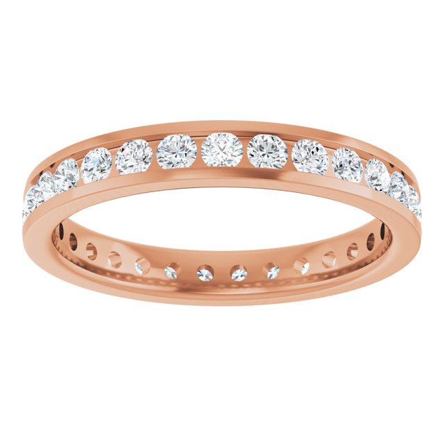 3/4 Ctw Natural Diamond Eternity Band