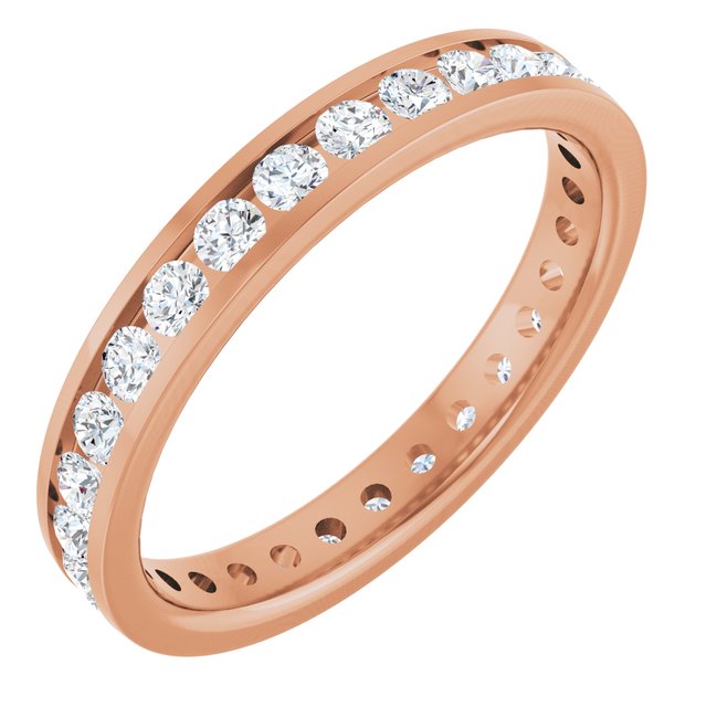 3/4 Ctw Natural Diamond Eternity Band