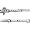4 Ctw Lab-Grown Diamond Line Necklace