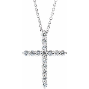 14K White Gold 16-18