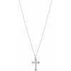 14K Yellow Cross Pendant