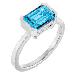 14K Gold Natural Peridot Ring - Options Available