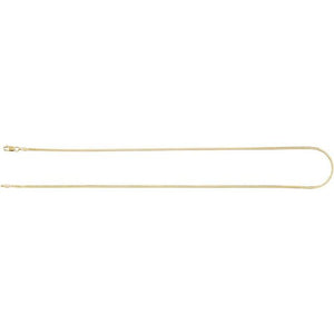 14K Yellow Gold 1.6 mm Herringbone 16