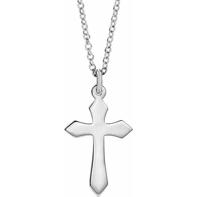 Sterling Silver Cross Pendant