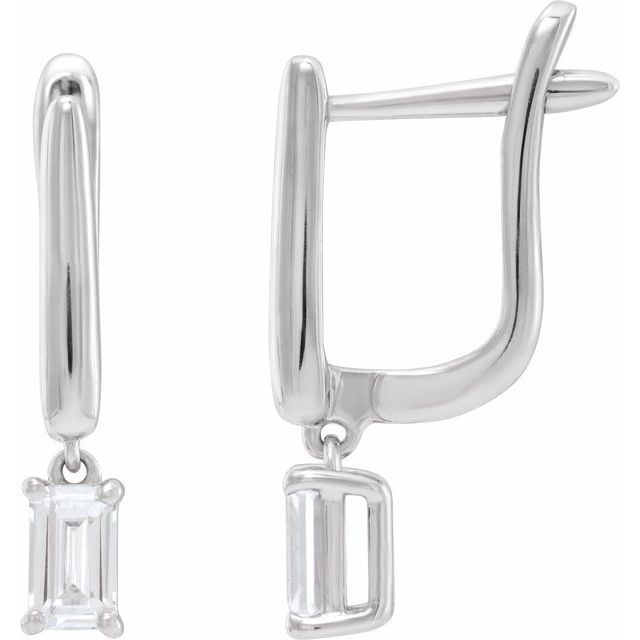 14K Gold Lab-Grown Diamond Earrings - Options Available