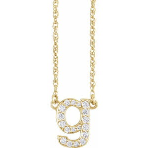 14K Yellow Gold, 16