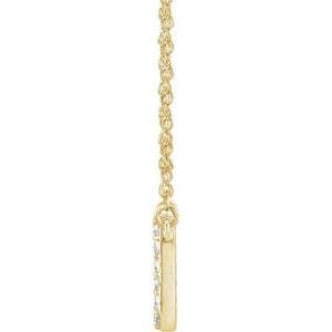 14K Yellow Gold, 16