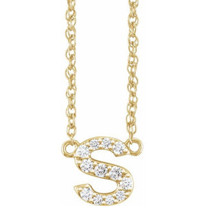14K Yellow Gold, 16