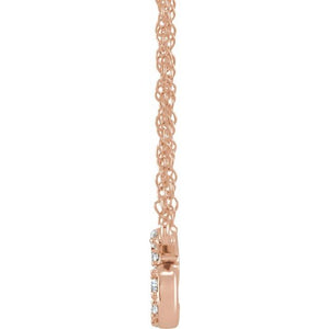 14K Yellow Gold, 16