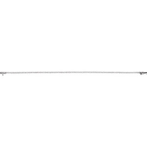 14K Yellow Gold, 7x5 mm Natural Diamond Line Bracelet - 1 5/8 CTW
