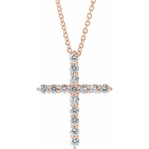 14K White Gold 16-18