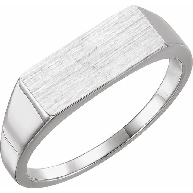 14K Gold Signet Ring - Options Available