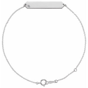 Natural Gemstone Geometric Bracelet in 14K Gold & Silver