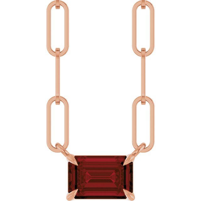 14K Gold Natural White Sapphire Solitaire Claw Prong Necklace