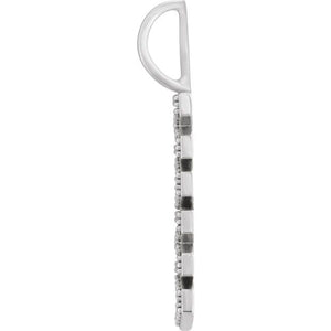 1/10 Ctw Natural Diamond Mama Pendant