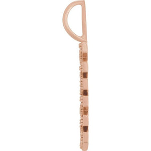 1/10 Ctw Natural Diamond Mama Pendant