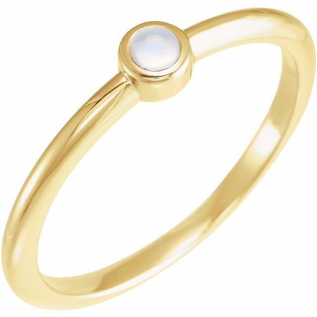 14K Gold 1/5 Ct Natural Diamond Solitaire Ring