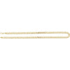 14K Yellow Gold 7 mm Curb Chain Necklace - Elegant and Durable