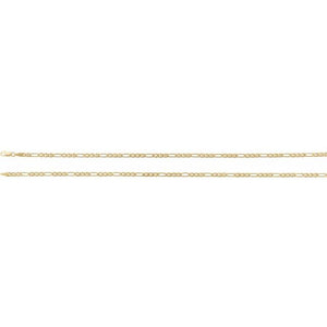 14K Yellow Gold 3.95 mm Hollow Anchor Chain - Elegant Luxury
