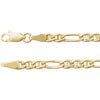 14K Yellow Gold 3.95 mm Hollow Anchor Chain - Elegant Luxury