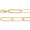 14K Yellow Gold 6.2 mm Paperclip-Style 18