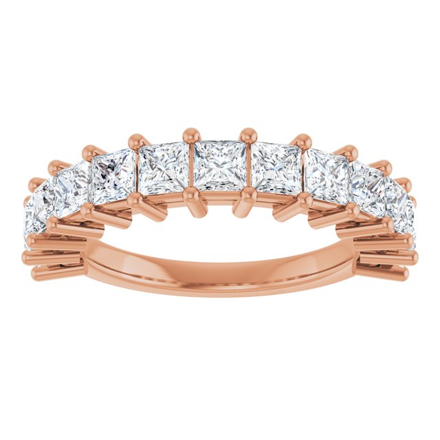 14K Gold Lab-Grown Diamond Anniversary Band - Options Available