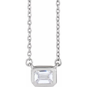 14K Gold Lab-Grown Diamond Adjustable Necklace