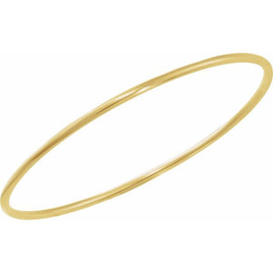 14K Yellow Gold 4 mm, 7.5