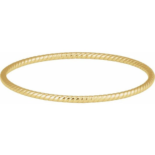 Twisted Bangle Bracelet
