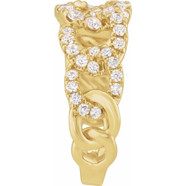 14K Gold Lab-Grown Diamond Ring