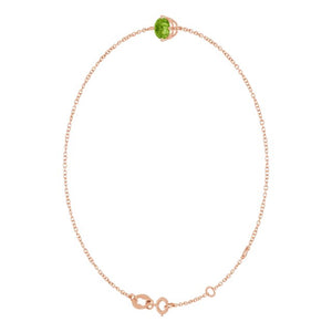 14K Yellow Gold, 5 mm Lab-Grown Emerald Bracelet - Elegant Design