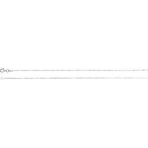 14K Yellow Gold 1.25 mm Paperclip-Style 16