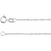 14K Yellow Gold 1.25 mm Figaro Chain - Elegant Layering Jewelry