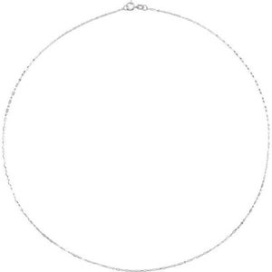 14K Yellow Gold 1.25 mm Figaro Chain - Elegant Luxury Jewelry