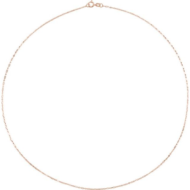 14K Yellow Gold 1.25 mm Figaro Chain - Elegant Layering Jewelry