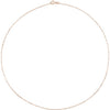 14K Yellow Gold 1.25 mm Figaro Chain - Elegant Layering Jewelry