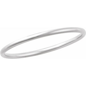 14K Yellow Gold 4 mm, 7.5