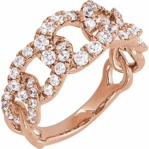 14K Gold Lab-Grown Diamond Ring
