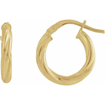 14K Yellow Gold