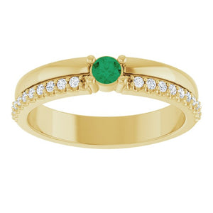 14K Gold Family Ring - Options Available