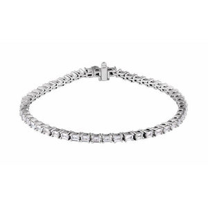 14K Gold Lab-Grown Diamond Line Bracelet