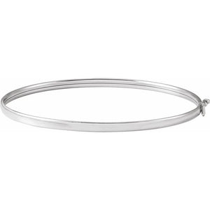 14K Yellow Gold, 1.8 mm Bangle Bracelet – Elegant Design