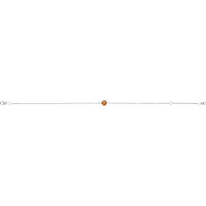 14K White Gold Natural Emerald 6.5-7.5 Inch Bracelet – Elegant Design
