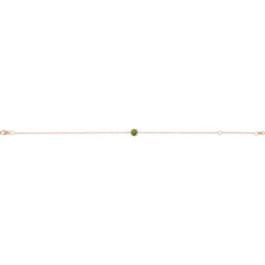 14K White Gold Natural Emerald 6.5-7.5 Inch Bracelet – Elegant Design