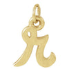 14K White Gold Petite Initial Letter J Pendant - Personal Touch Jewelry